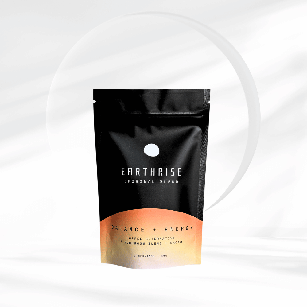 A 7 serving bag of Earthrise Original Blend